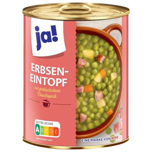 Pea Stew With Smoked Pork Belly - 800g