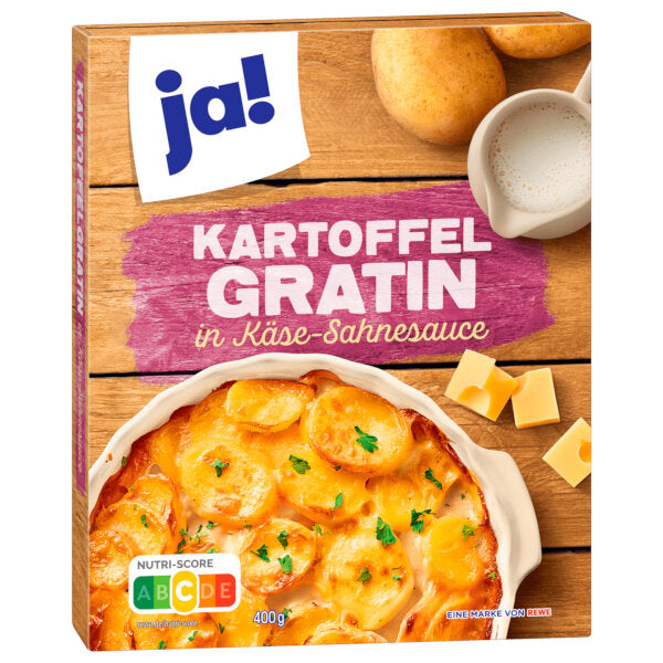 Potatoes au Gratin in Cheese &amp; Cream Sauce - 400g