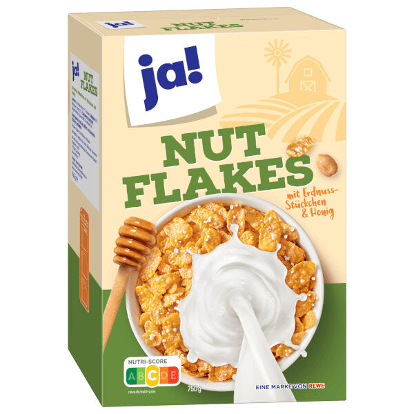 Cornflakes with Honey Nuts - 750g