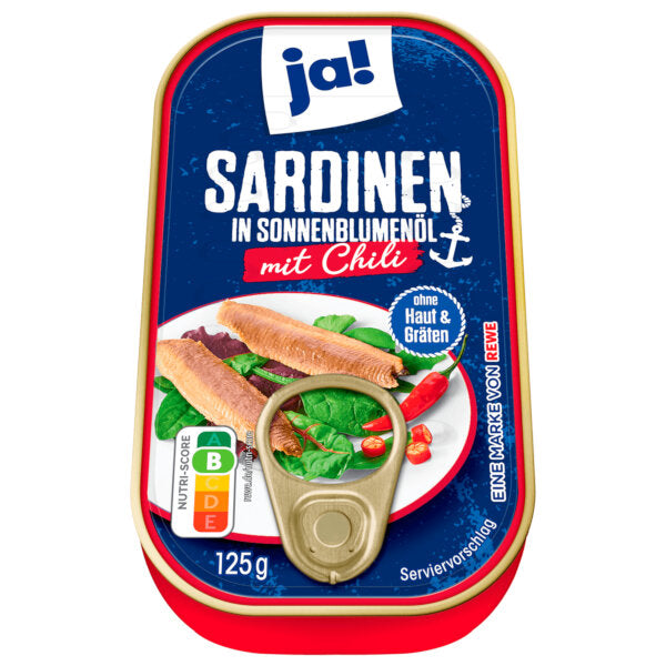 Sardines in Sunflower Oil with Chili - 94g