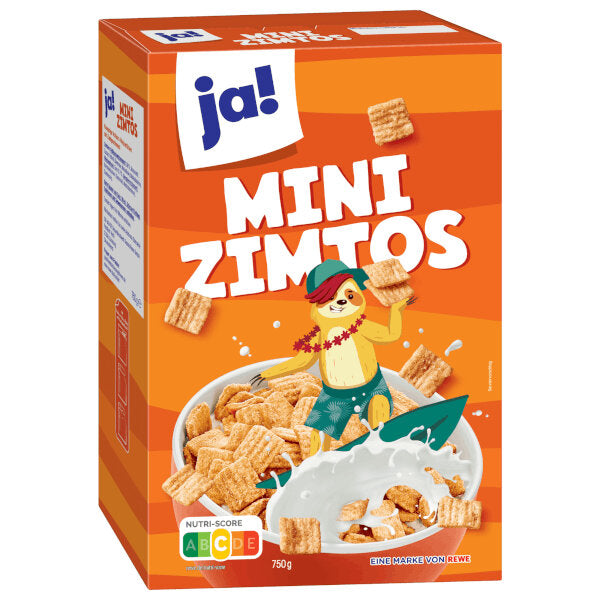 Mini Cinnamon Flavor Breakfast Cereal - 750g