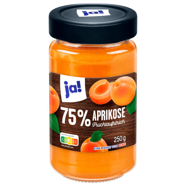 Apricot Jam (75% Fruit) - 250ml