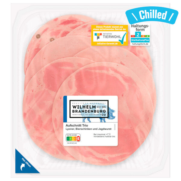 Cold Cuts Trio (Lyoner + Jagdwurst + Bierschinken) - 100g (Chilled 0-4℃)