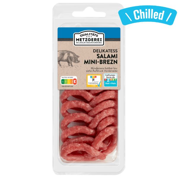 Wilhelm Brandenburg Salami In Pretzel Shape 80G