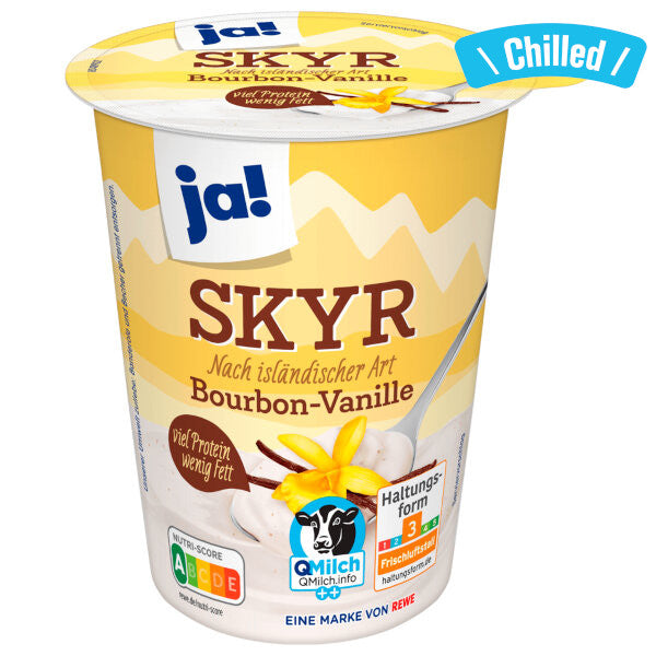 Ja! Skyr Yogurt Bourbon Vanilla 500G