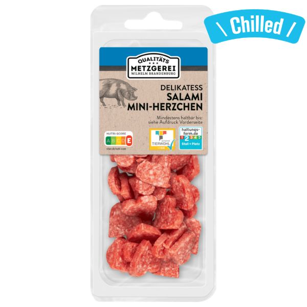 Salami in Heart Shape - 80g (Chilled 0-4℃) (Best Before Date: 17/09/2026)
