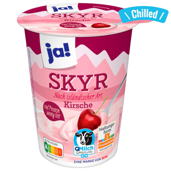 Skyr Yogurt Cherry - 500g (Chilled 0-4℃)
