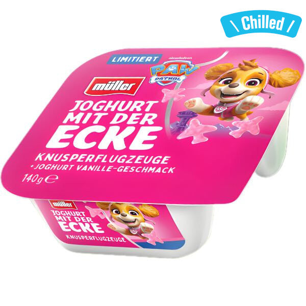 Paw Patrol Vanilla Yogurt with Crunchy Bits - 140g (Chilled 0-4℃) (Parallel Import) (Best Before Date: 12/12/2025)