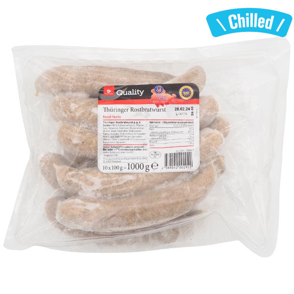 Thuringian Sausage - 10x100g (Chilled 0-4℃)
