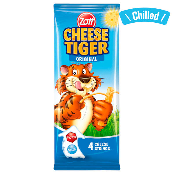 Cheese Tiger Cheese Snack - 4 x 21g (Chilled 0-4℃) (Parallel Import) (Best Before Date: 22/09/2026)