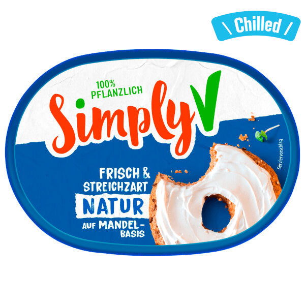 Simply V Almond Based Vegan Cream Cheese Spread 150G