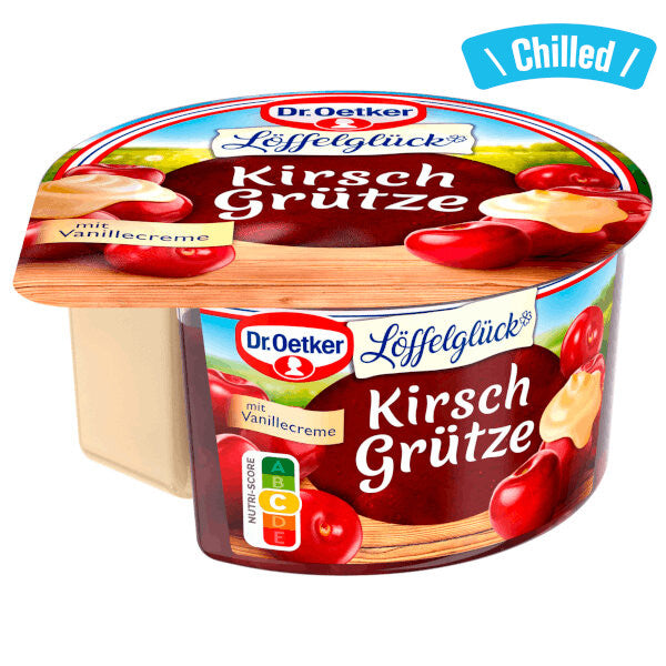 Vanilla Creme Dessert with Cherry Compote - 160g (Chilled 0-4℃) (Parallel Import)