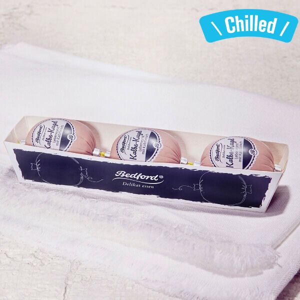 Veal Liver Sausage "Leberwurst" Balls - 3 Pieces (Chilled 0-4℃) (Best Before Date: 21/08/2026)