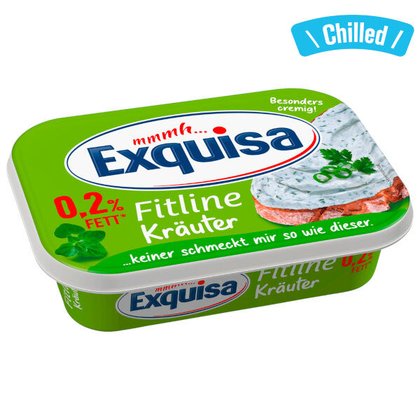 Exquisa Fitline Low Fat Cream Cheese With Herbs 200G