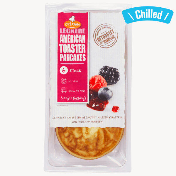 American Toaster Pancakes - 6 Pieces (Chilled 0-4℃) (Parallel Import)