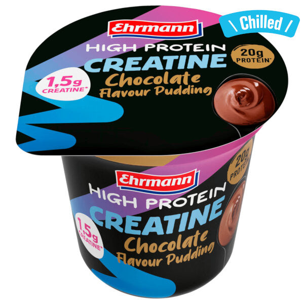 High Protein Chocolate Pudding (20g protein & Creatine) - 230g (Chilled 0-4℃) (Parallel Import) (Best Before Date: 18/02/2026)