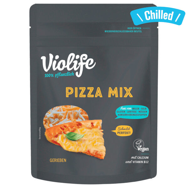 Vegan Shredded Cheese "Pizza Mix" - 150g (Chilled 0-4℃) (Best Before Date: 01/01/2027)