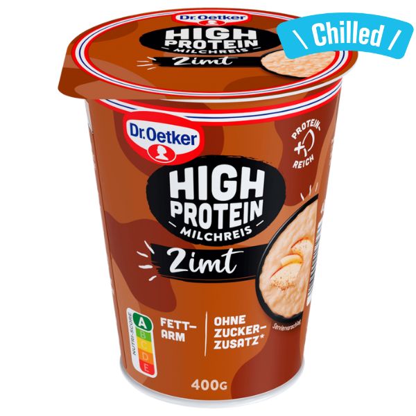 Dr. Oetker High Protein Cinnamon Rice Pudding 400G