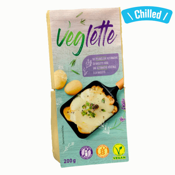 Vegan Veglette Raclette Alternative - 200g (Chilled 0-4℃) (Best Before Date: 17/03/2025)