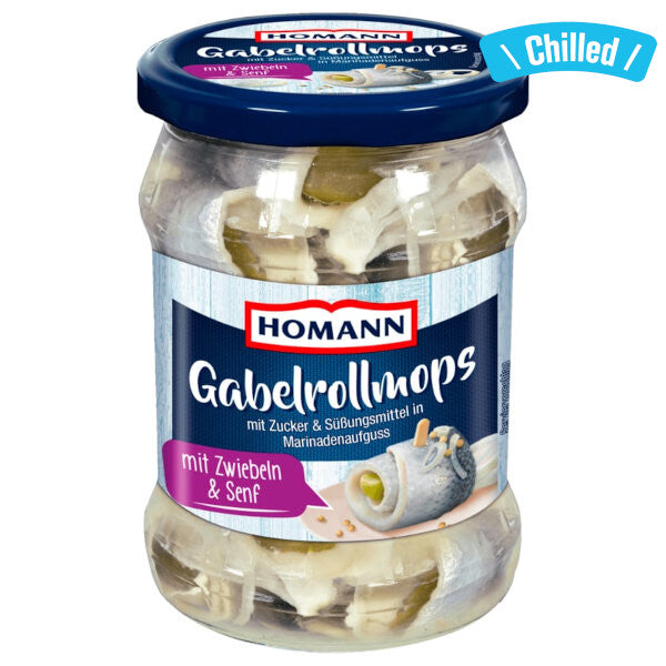 Pickled Rollmops with Onion - 500g (Chilled 0-4℃) (Parallel Import) (Best Before Date: 24/01/2025)