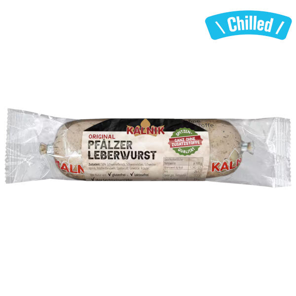 Liver Sausage Spread "Pfaelzer Leberwurst" - 200g (Chilled 0-4℃) (Best Before Date: 18/09/2026)