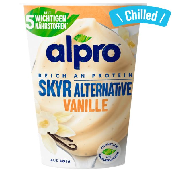 Alpro Vegan Skyr-Alternative Vanilla Yogurt 400G