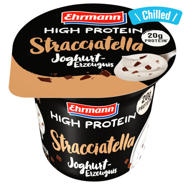 High Protein Yogurt Stracciatella ( 20g protein) - 200g (Chilled 0-4℃) (Best Before Date: 22/10/2025)