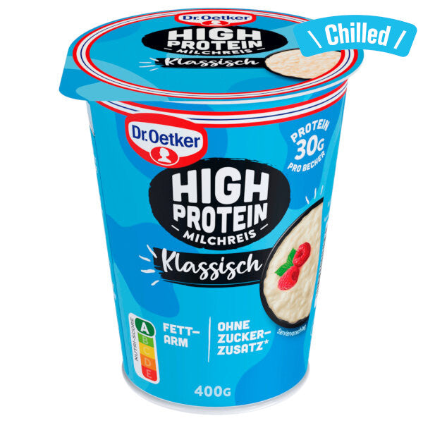 High Protein Classic Rice Pudding - 400g (Chilled 0-4℃) (Best Before Date: 23/11/2025)