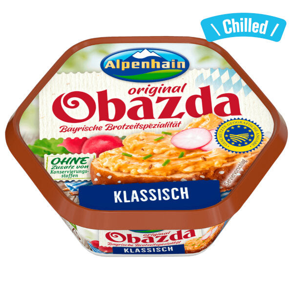 Alpenhain Classic Obatzda Bavarian Camembert Cheese Spread 125G