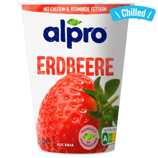 Vegan Strawberry Soy Yogurt - 400g (Chilled 0-4℃)