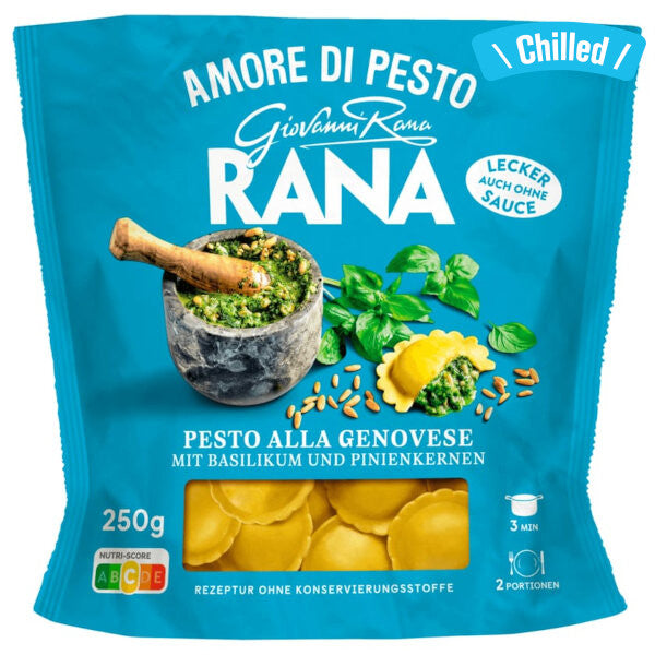 Ravioli with Basilico Pesto and Pine Nuts - 250g (Chilled 0-4℃) (Parallel Import) (Best Before Date: 31/03/2025)