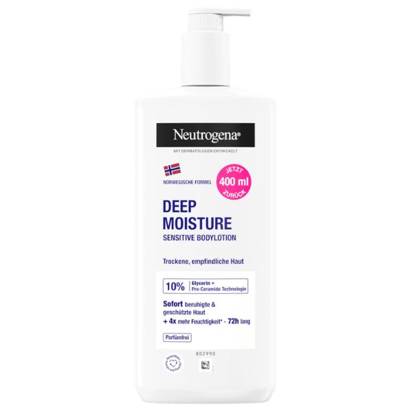 Neutrogena Deep Moisture Body Lotion 400ml