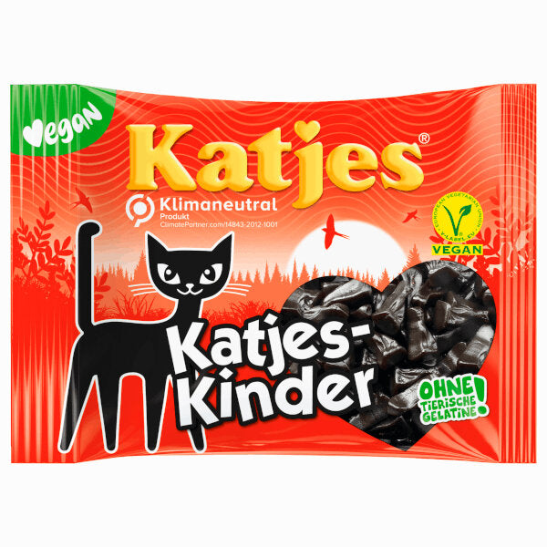 Kinder Licorice Cat-Shaped Gummies - 200g (Parallel Import)