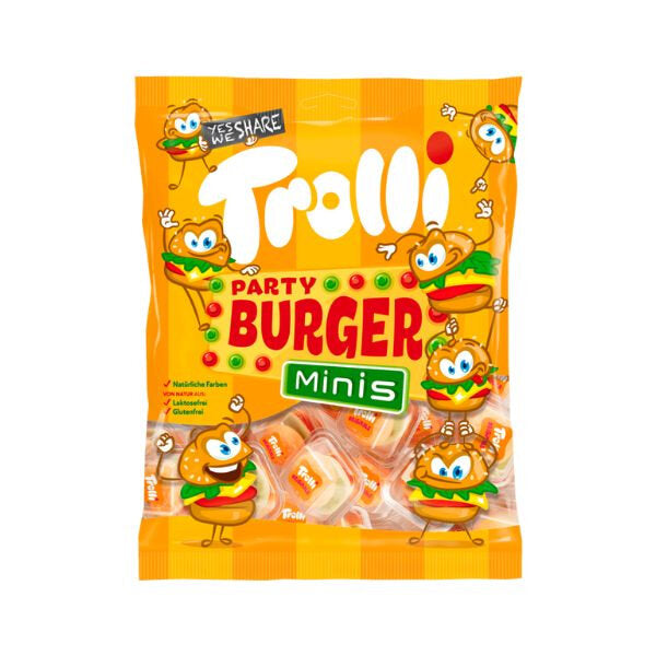 Mini Burger Gummy Candy - 170g (Parallel Import)