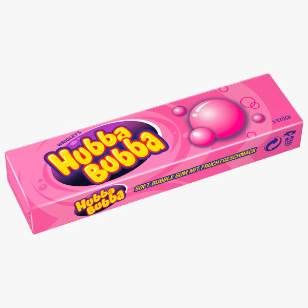 Hubba Bubba Fancy Fruit Bubble Gum 5 Pieces