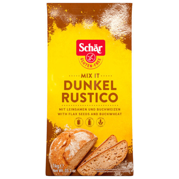 Gluten-Free Dark Bread Flour Mix - 1kg (Parallel Import)