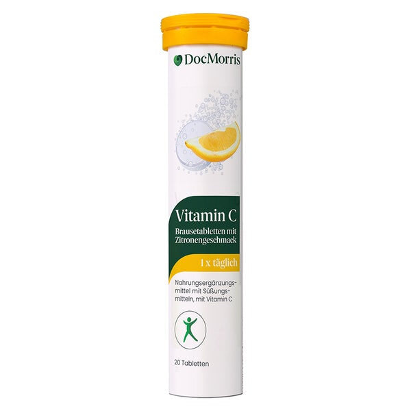 Vitamin C Effervescent Tablets Lemon Flavour - 20 pcs