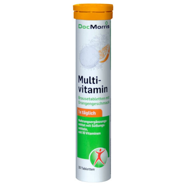 Multi-Vitamin Effervescent Tablets (Orange Flavour) - 20 pcs