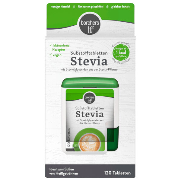 Borchers Bff Stevia Sweetener Tablets 120Pcs