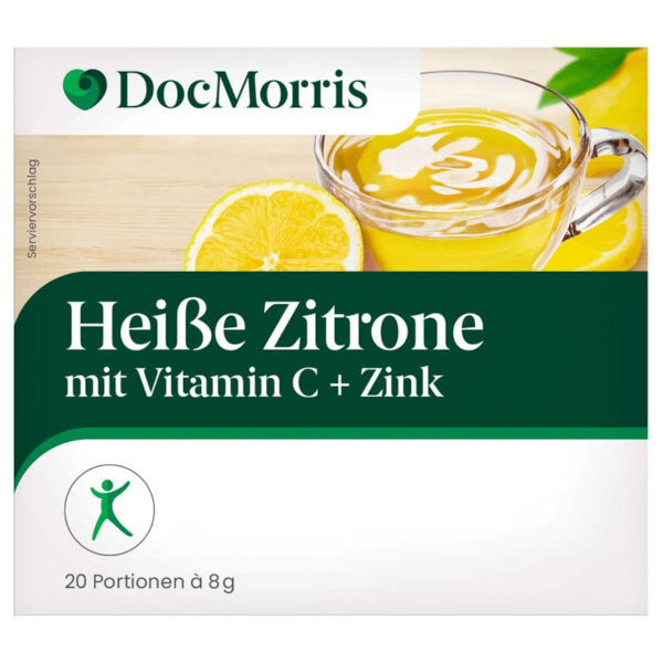 Docmorris Hot Lemon Drinks With Vitamin C & Zinc 8G X 20Packs