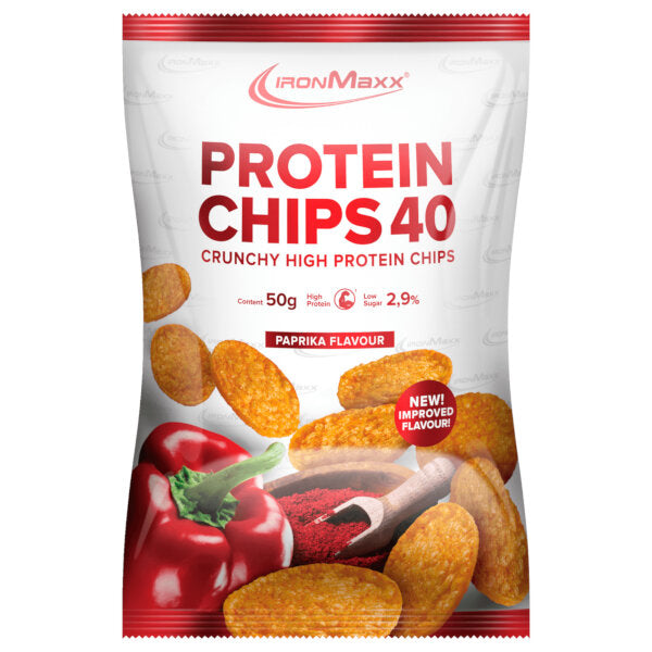 Paprika Protein Chips (Contains 20g protein) - 50g (Parallel Import)