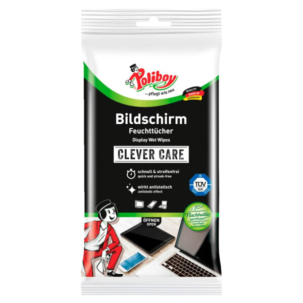 Poliboy Screen Cleaning Wipes 30 Pieces