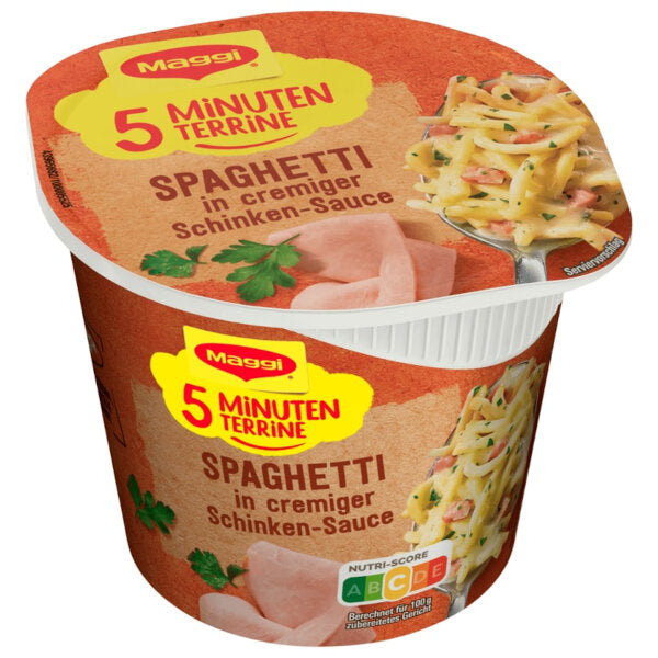 5 minutes Cream & Ham Pasta Cup - 64g