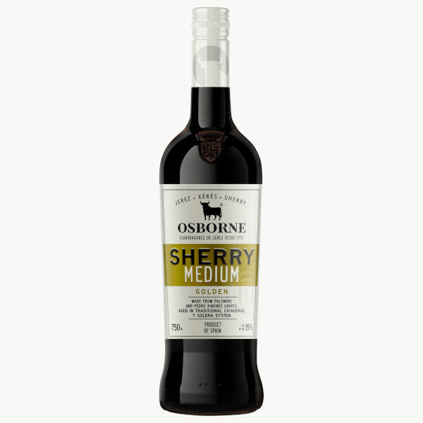 Sherry Medium Fortified Wine (Golden) (ABV: 15%) - 750ml (Parallel Import)