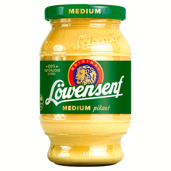 Medium Hot Yellow Mustard - 250ml (Best Before Date: 01/07/2024)