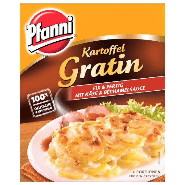 Pfanni Potato Gratin With Cheese & Béchamel Sauce 2 X 200G