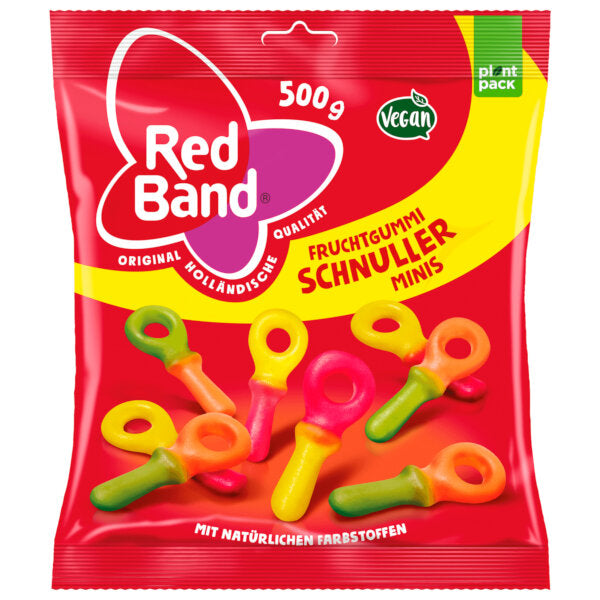 Red Band Pacifiers Fruit Gummies 500G