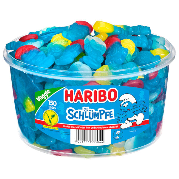 Sweet Smurfs Gummy Candy (150pcs) - 1.35KG (Parallel Import)