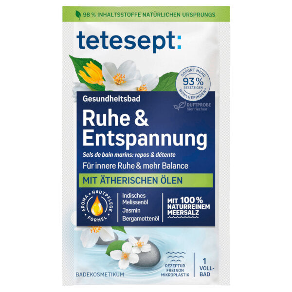 Tetesept Sea Salt Bath For Deep Relaxation 80G