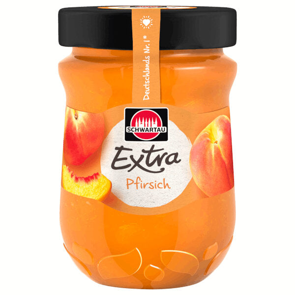 Extra Rich Peach Jam- 340g (Parallel Import)
